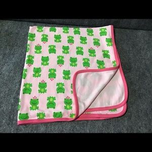 💖Carter’s Just One You Princess Frog Baby Blanket